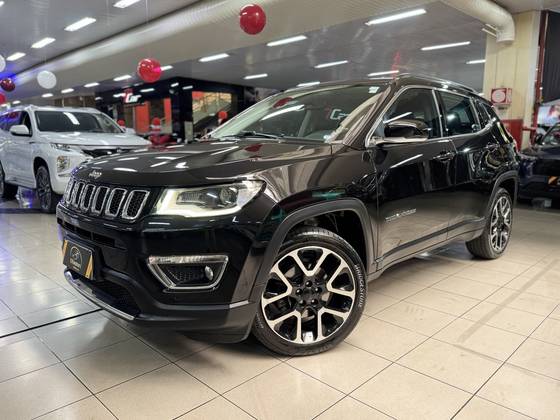 JEEP COMPASS 2.0 16V FLEX LIMITED AUTOMÁTICO JEEP COMPASS 2.0 16V FLEX LIMITED AUTOMÁTICO